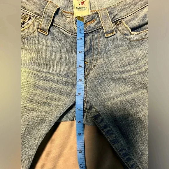 True Religion Jeans Size 26 Skinny Denim Blue Jeans - Picture 5 of 6